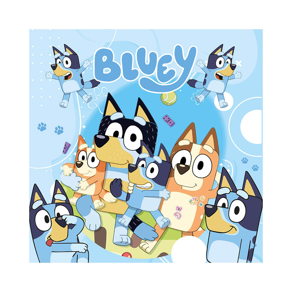 MANTEL INFANTIL BLUEY 