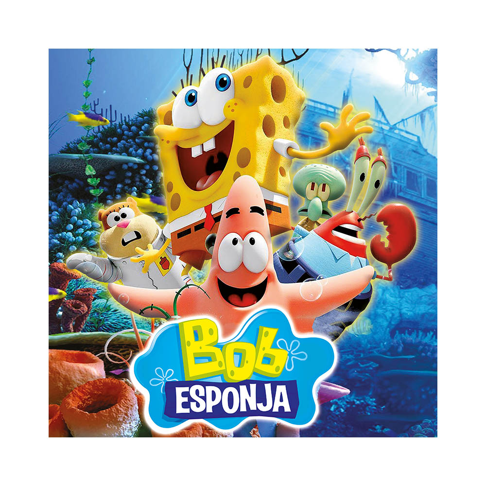 MANTEL INFANTIL BOB ESPONJA 
