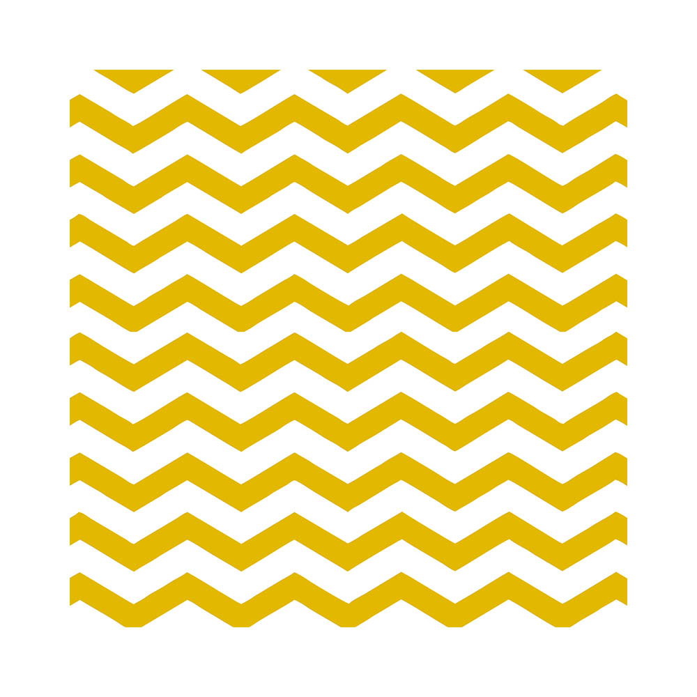 MANTEL TEMATICO CHEVRON DORADO