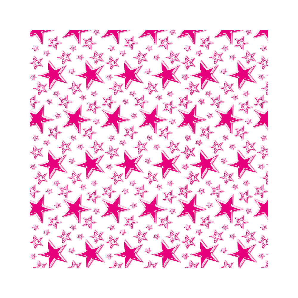 MANTEL TEMATICO F/B ESTRELLA FUCSIA