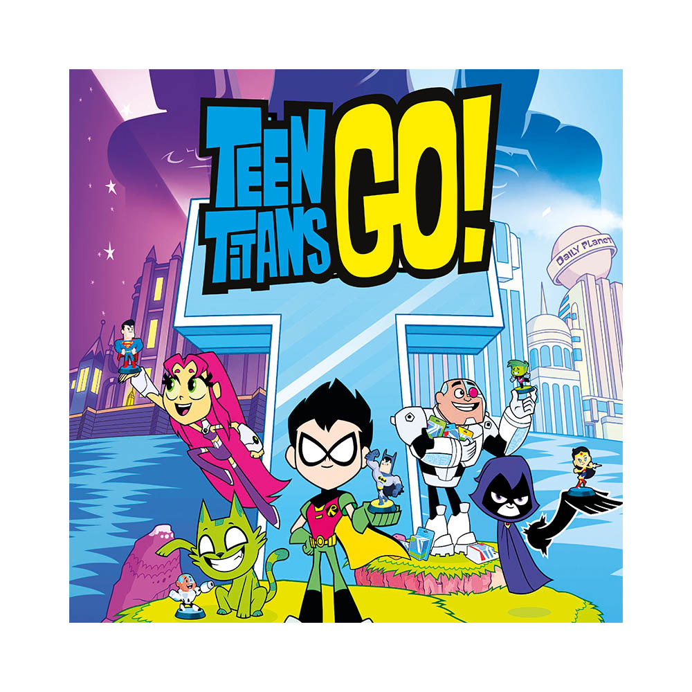 MANTEL INFANTIL JOVENES TITANES 