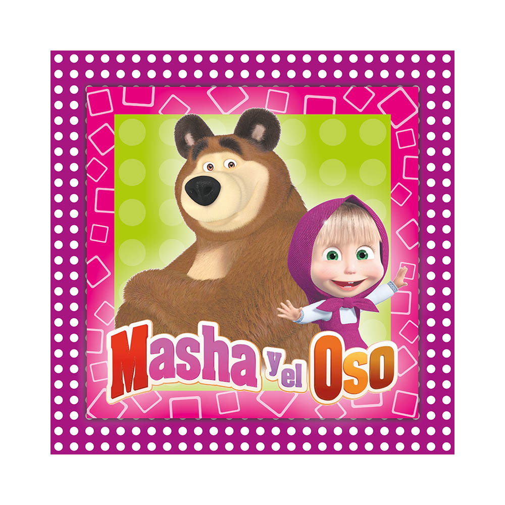 MANTEL INFANTIL MASHA Y EL OSO 