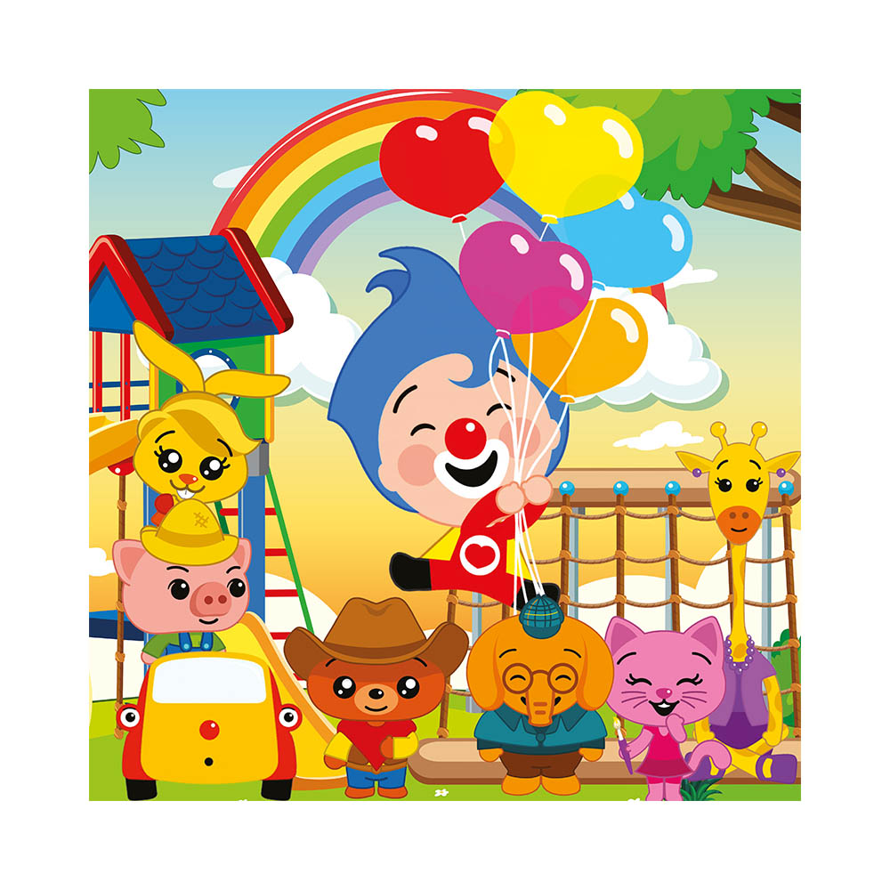 MANTEL TEMATICO PAYASO PLIN-PLIN 