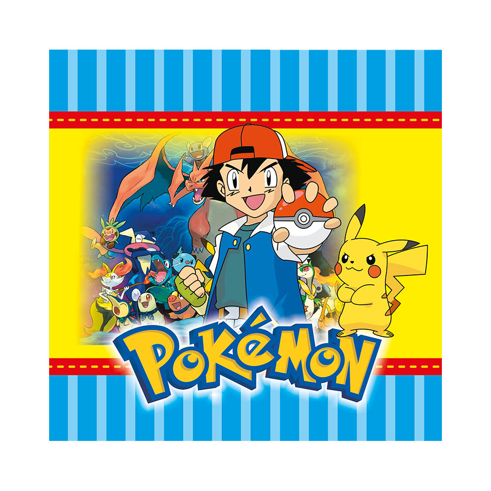 MANTEL INFANTIL POKEMON 