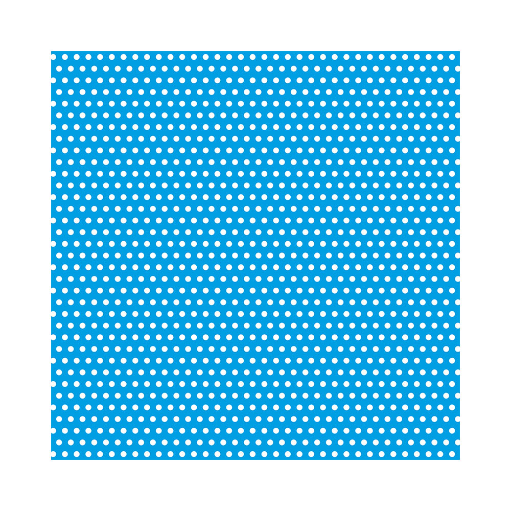 MANTEL TEMATICO POLKA AZUL REY