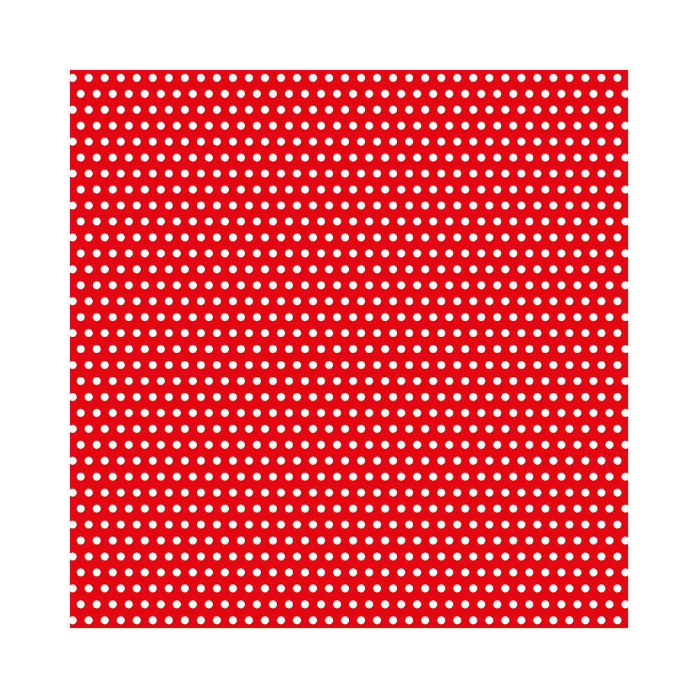 MANTEL TEMATICO POLKA ROJO