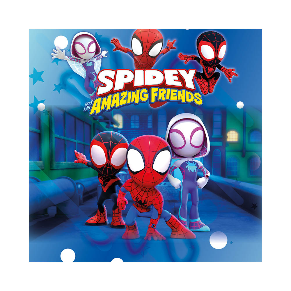 MANTEL INFANTIL SPIDEY Y SUS AMIGOS 