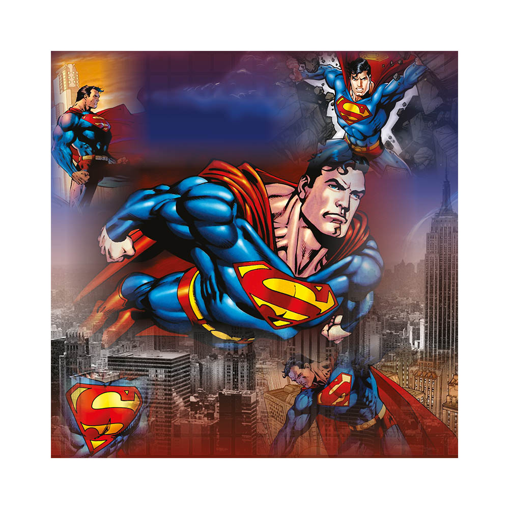 MANTEL INFANTIL SUPERMAN 