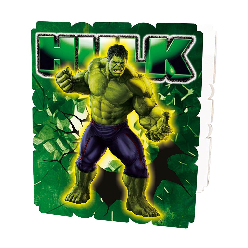 PINATA ICOPOR TEMATICA HULK ESCUDO 