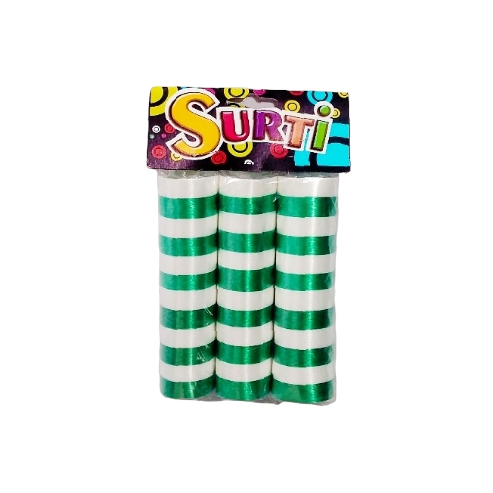 SERPENTINA  BLANCO-VERDE OSCURO