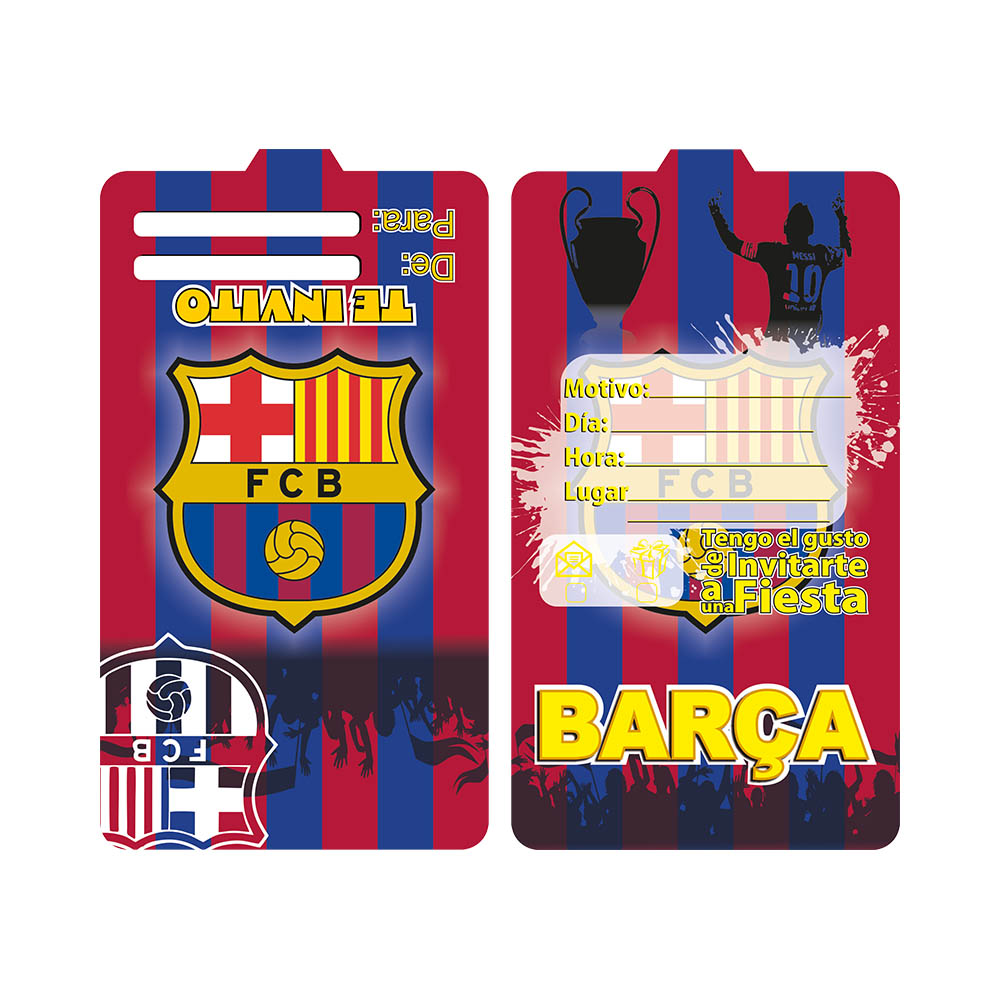 TARJETA TEMATICO X 12 BARCELONA 