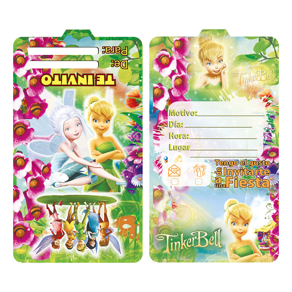 TARJETA INFANTIL X 12 CAMPANA 