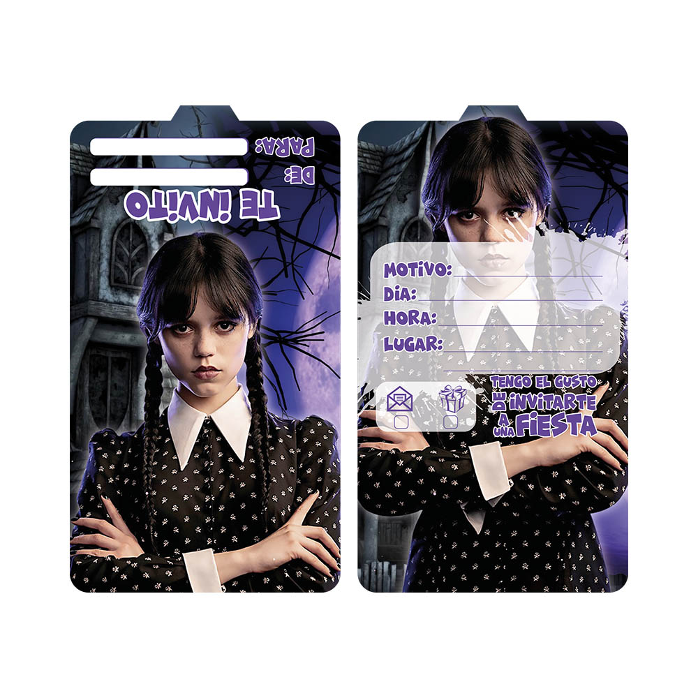 TARJETA INFANTIL X 12 MERLINA 