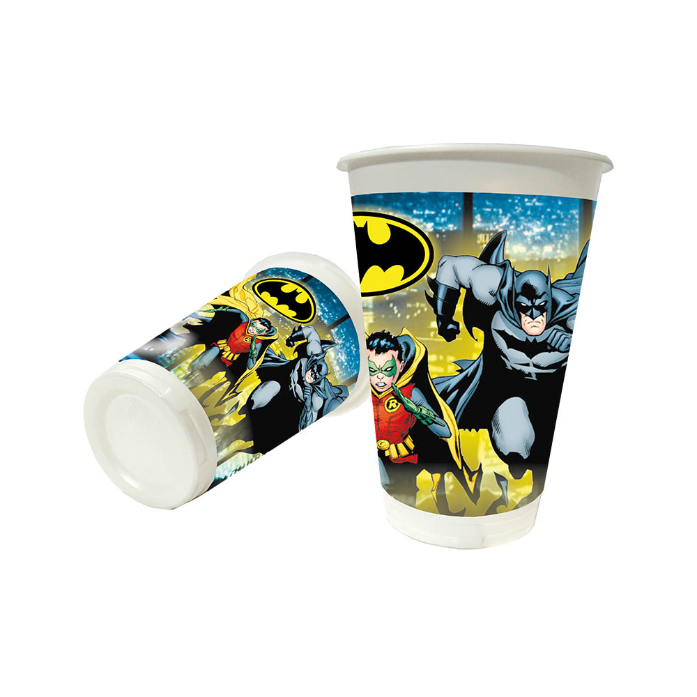 VASO INFANTIL X 12 BATMAN 