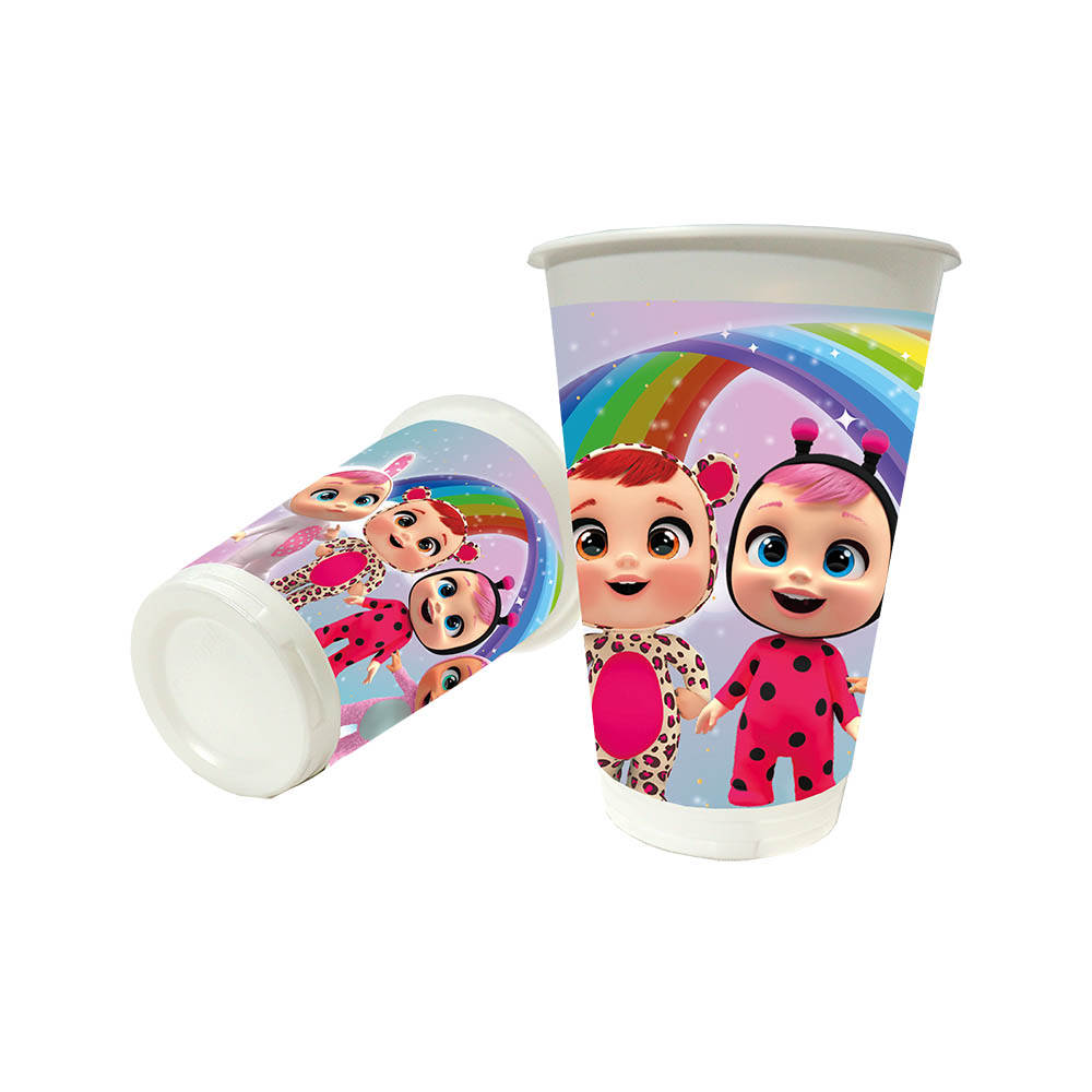 VASO INFANTIL X 12 BEBES LLORONES 