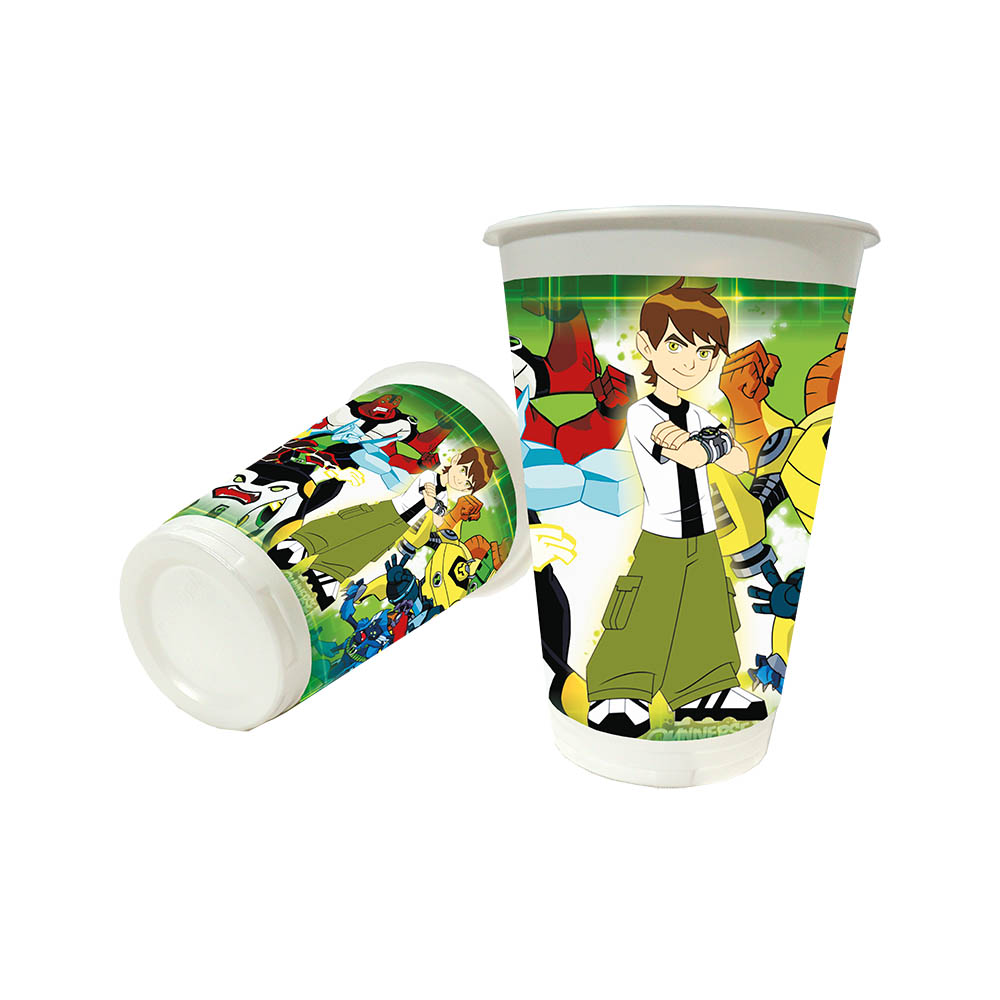 VASO INFANTIL X 12 BEN 10 