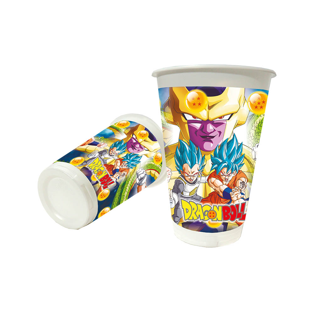 VASO INFANTIL X 12 DRAGON BALL 