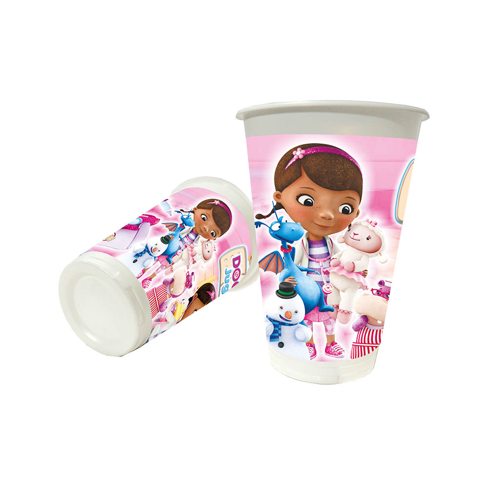 VASO INFANTIL X 12 DRA. JUGUETES 