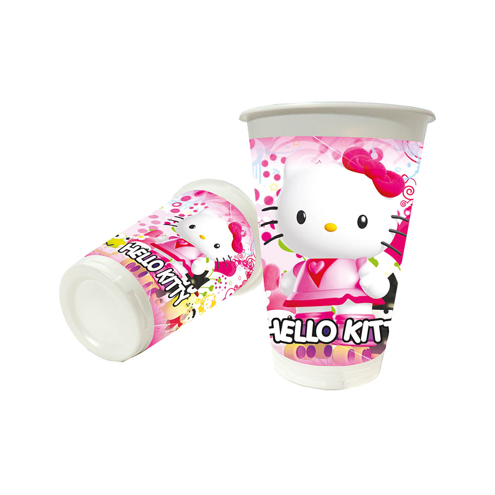 VASO INFANTIL X 12 KITTY 