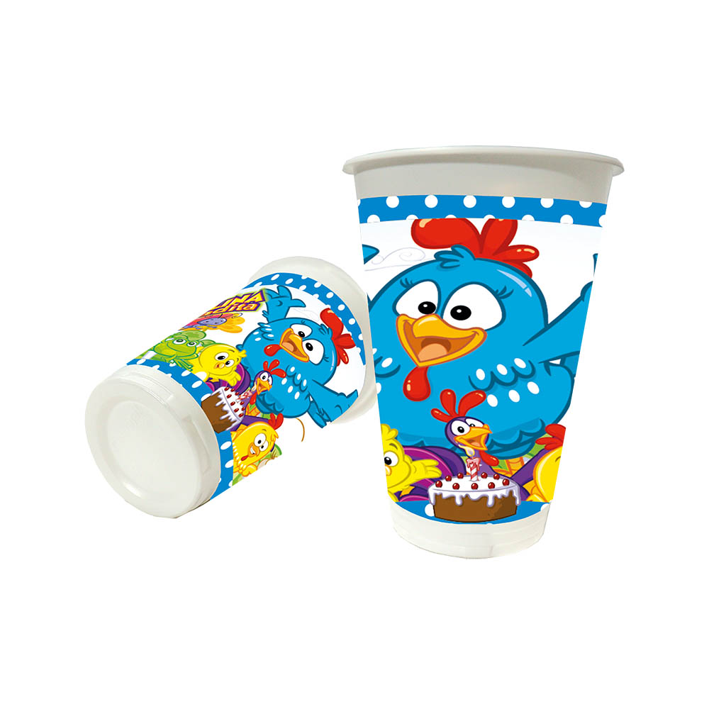 VASO INFANTIL X 12 LA GALLINA PINTADITA 