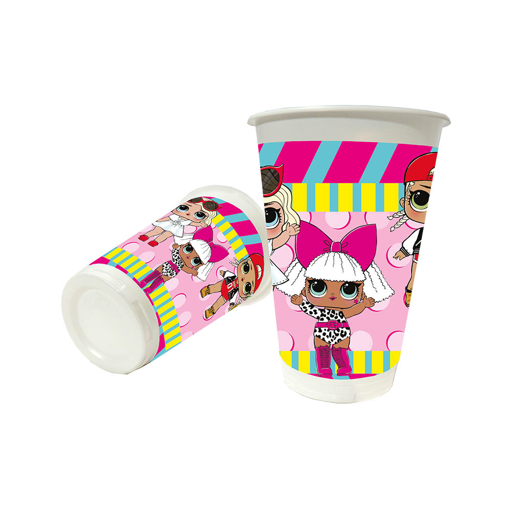 VASO INFANTIL X 12 LOL 