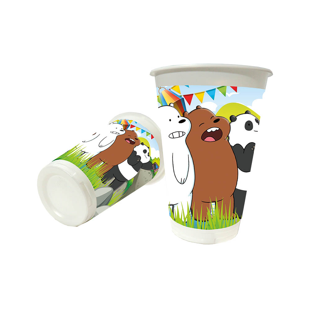 VASO INFANTIL X 12 OSOS ESCANDALOSOS 
