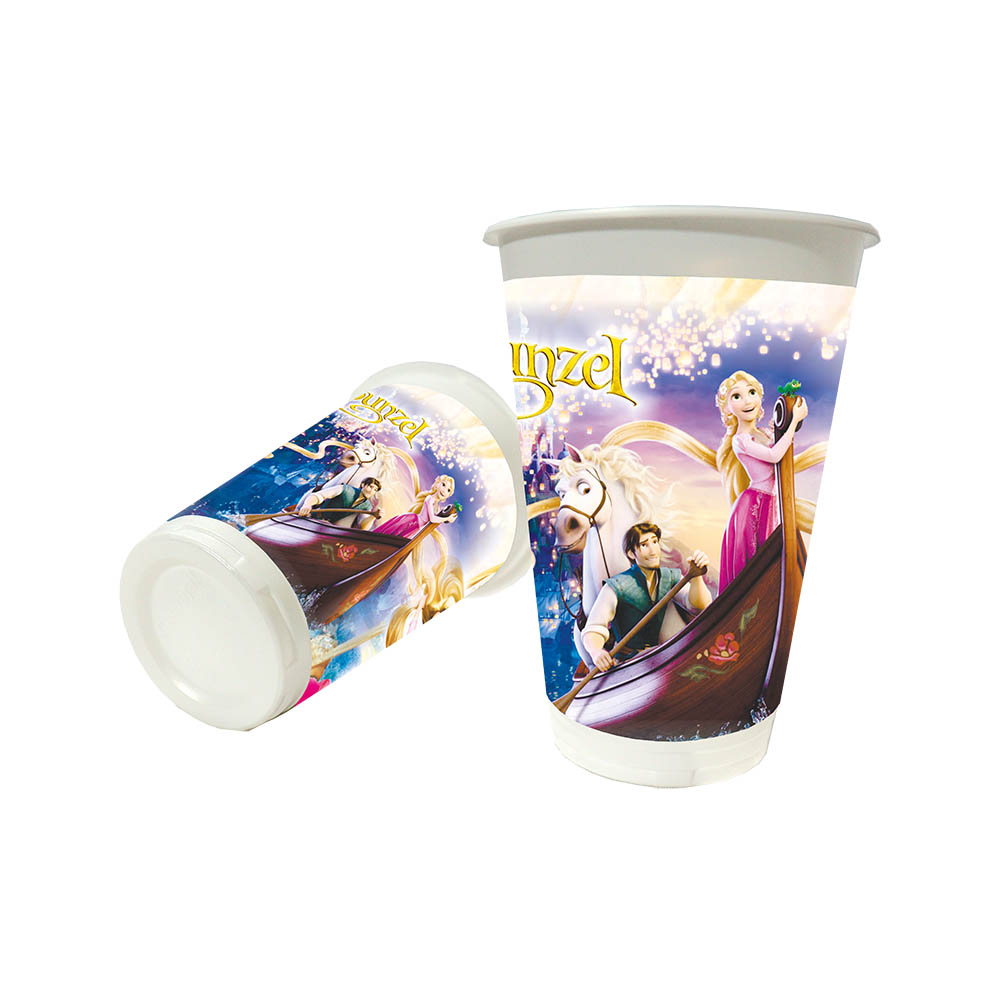 VASO INFANTIL X 12 RAPUNZEL 