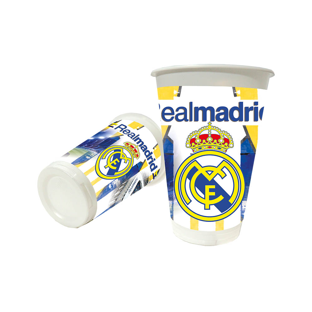 VASO TEMATICO X 12 REAL MADRID 