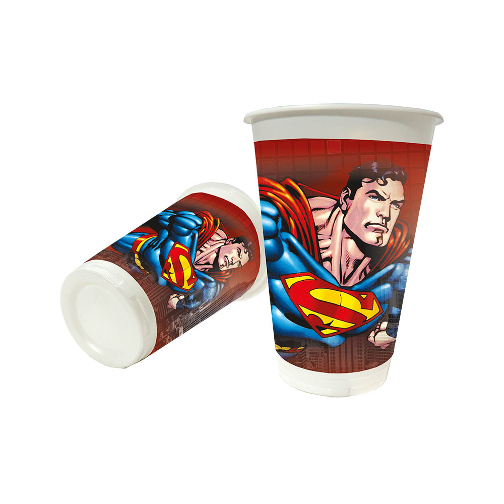 VASO INFANTIL X 12 SUPERMAN 
