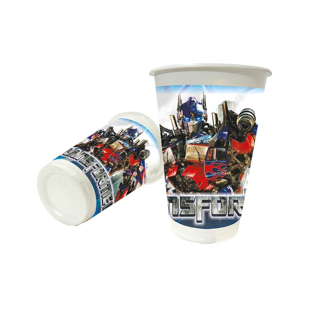 VASO INFANTIL X 12 TRANSFORMERS 