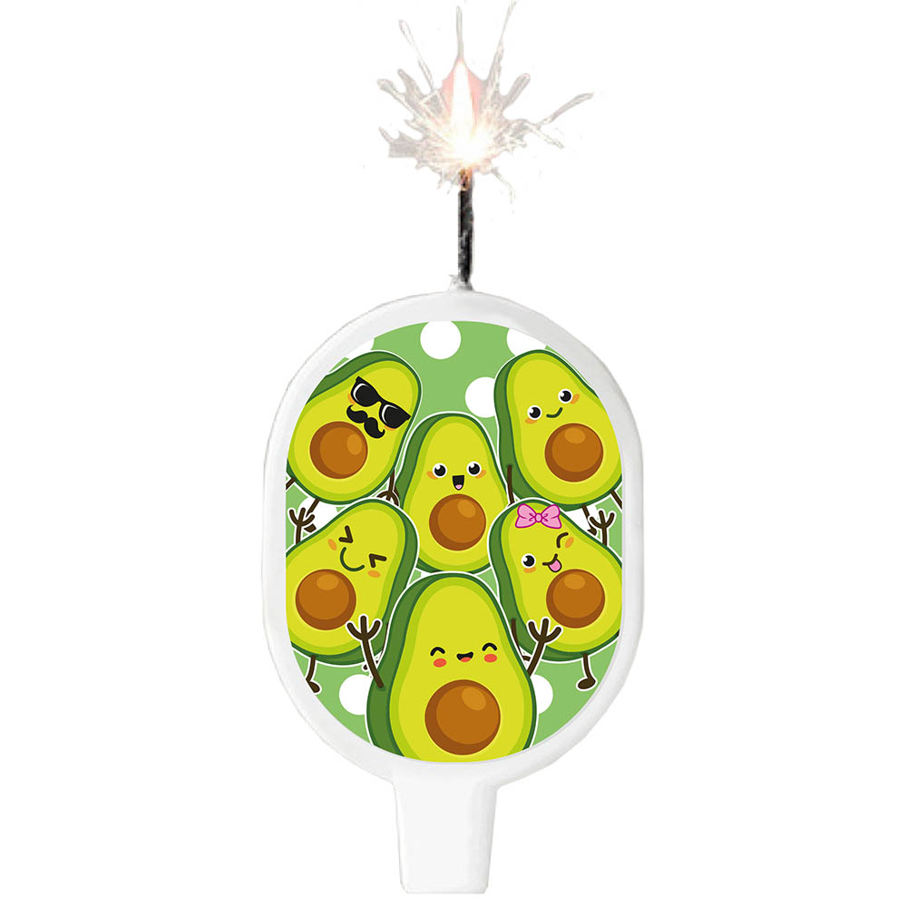 VELA SURTI TEMATICA AGUACATE 