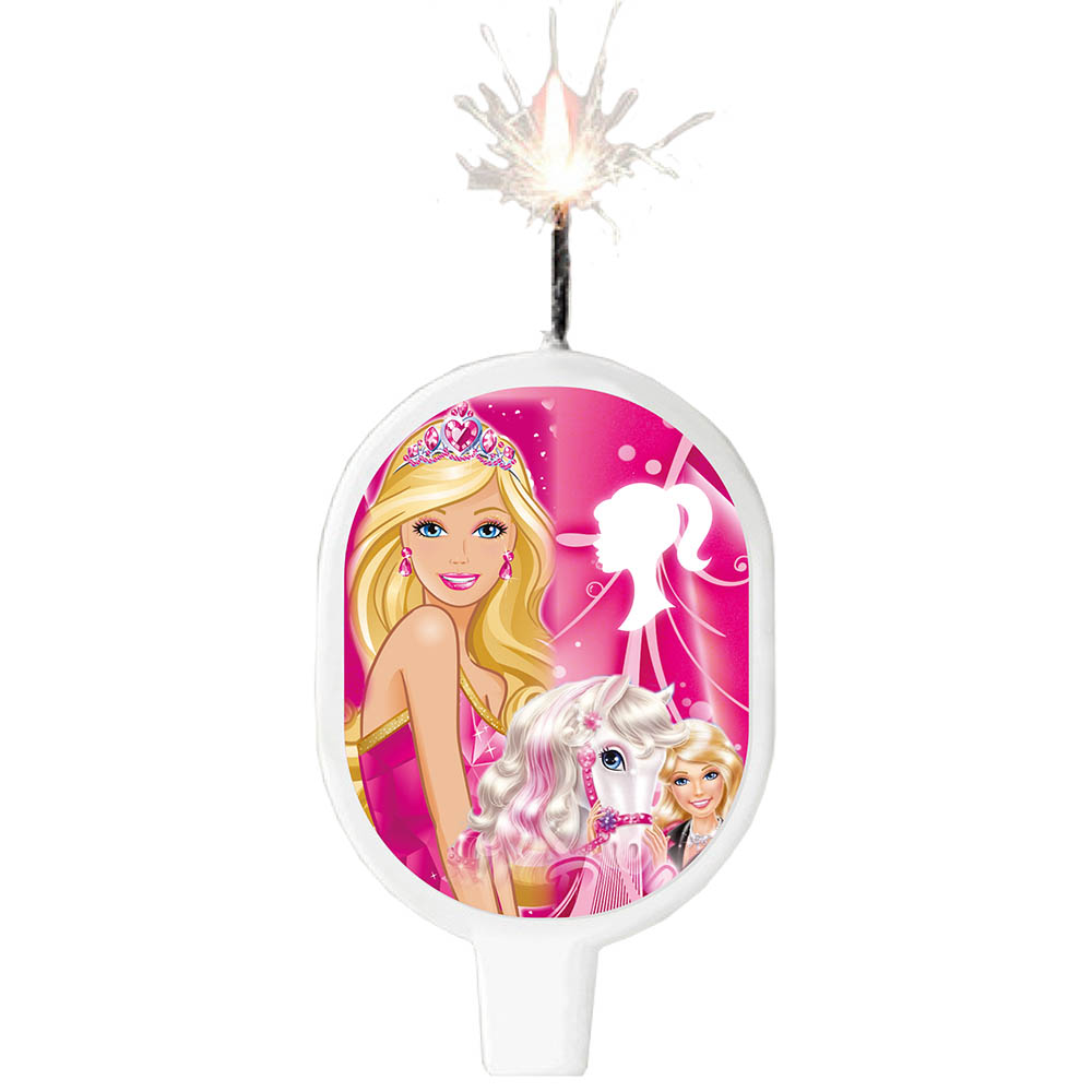 VELA SURTI INFANTIL BARBIE 