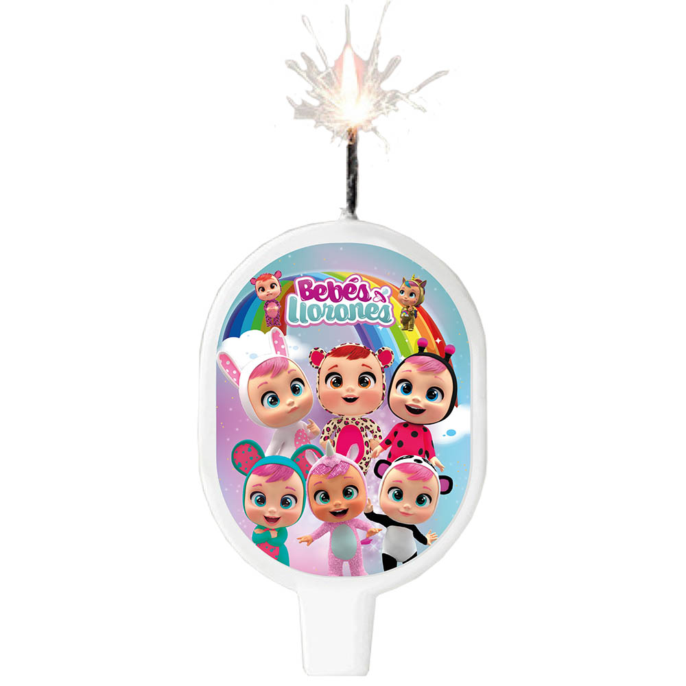 VELA SURTI INFANTIL BEBES LLORONES 