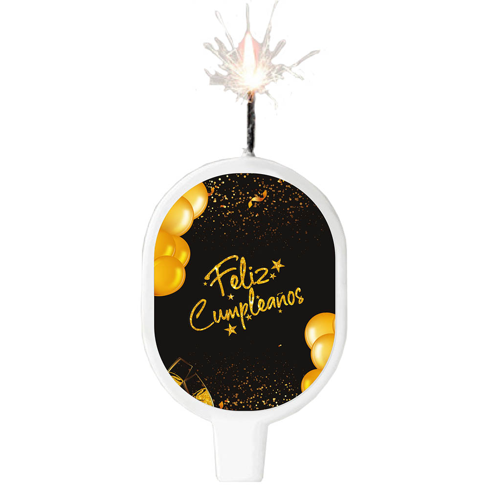 VELA SURTI TEMATICA FELIZ CUMPLE F-N-D