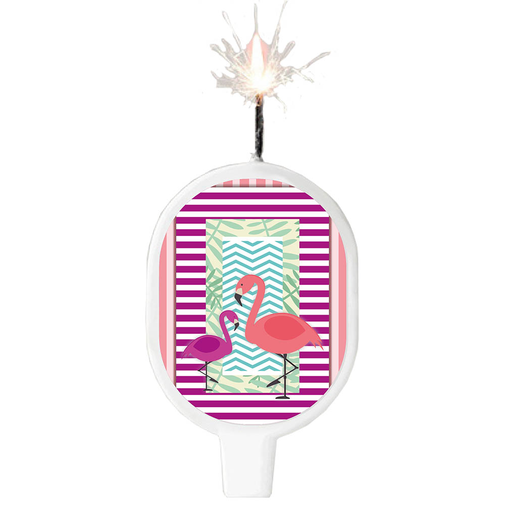 VELA SURTI TEMATICA FLAMINGO 