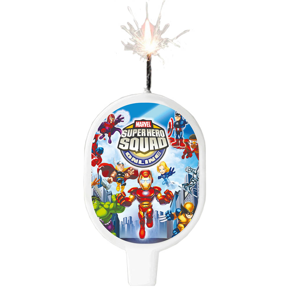 VELA SURTI INFANTIL HEROES MARVEL 