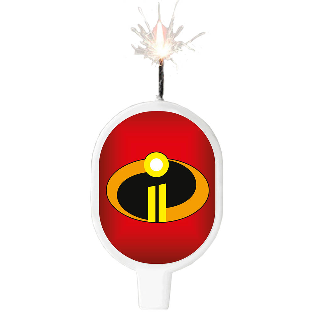 VELA SURTI TEMATICA INCREIBLES ESCUDO 