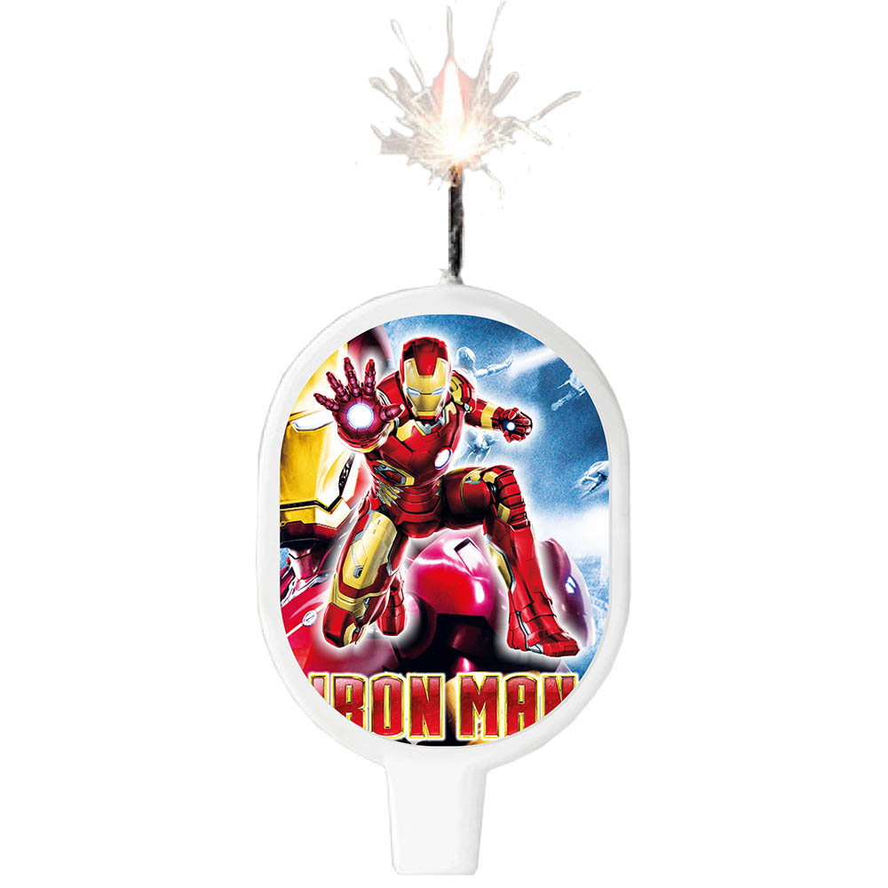 VELA SURTI TEMATICA IRON MAN 