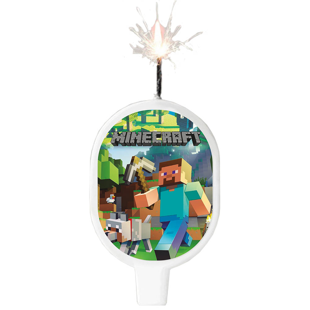 VELA SURTI INFANTIL MINECRAFT 