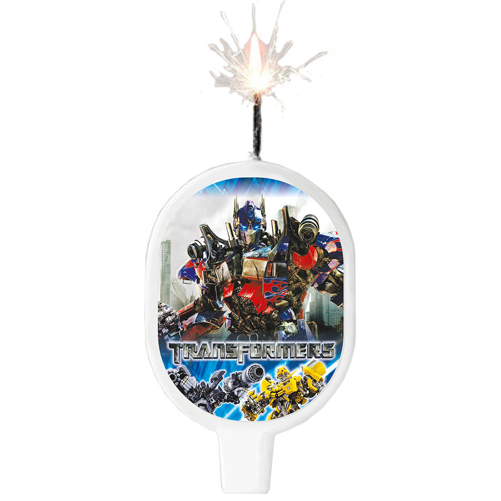 VELA SURTI INFANTIL TRANSFORMERS 