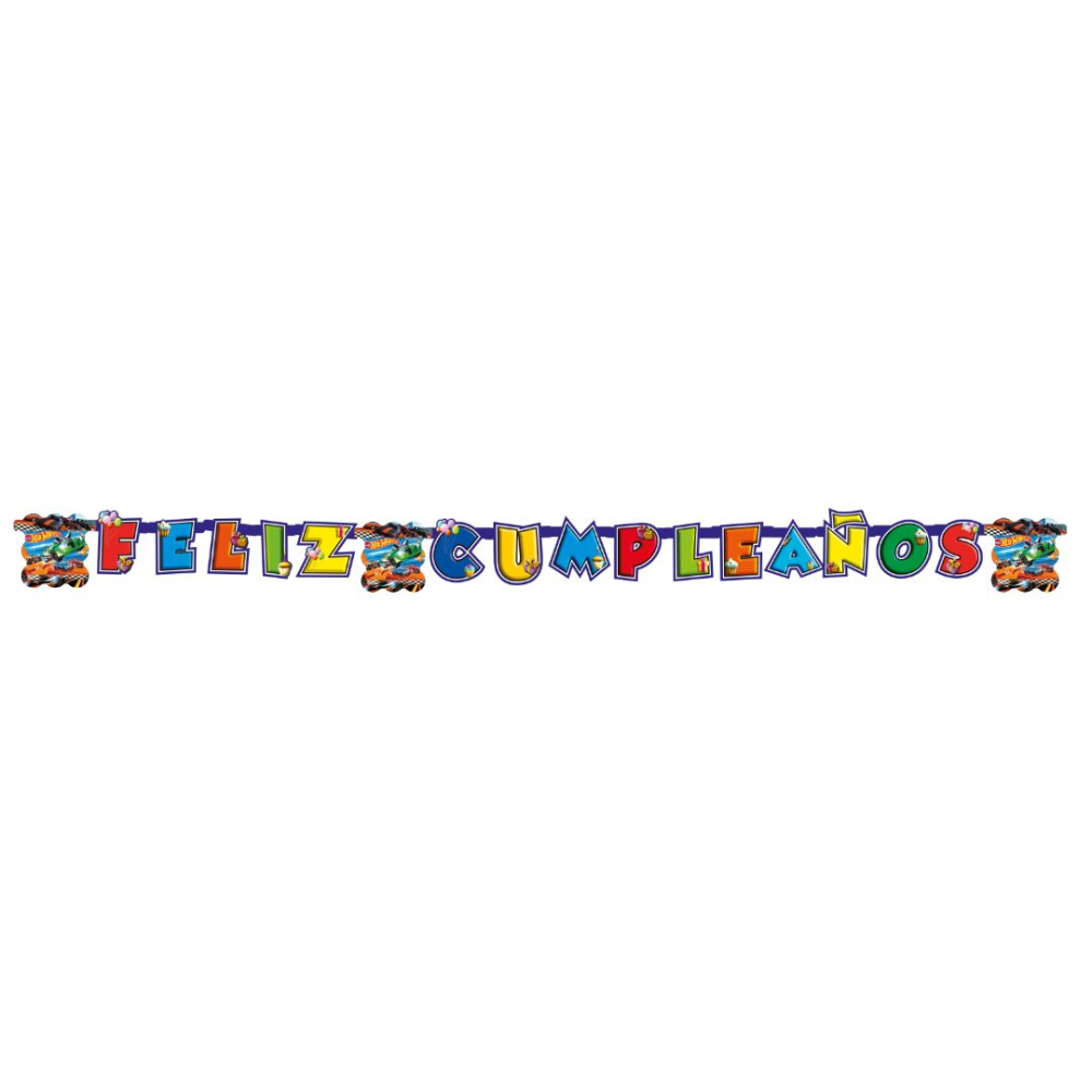 GUIRNALDA INFANTIL HOT WEELS 