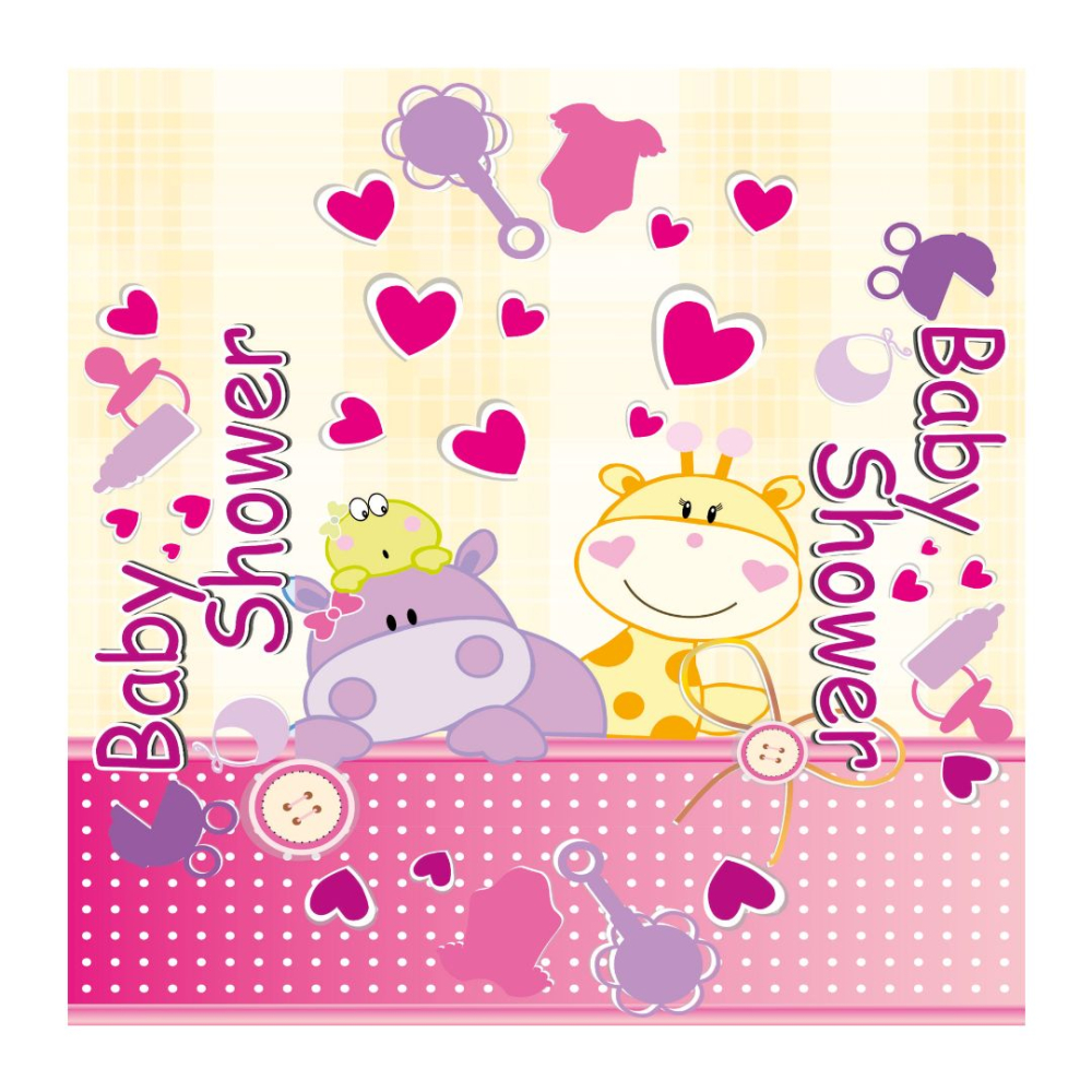 MANTEL TEMATICO SHOWER NINA ROSA