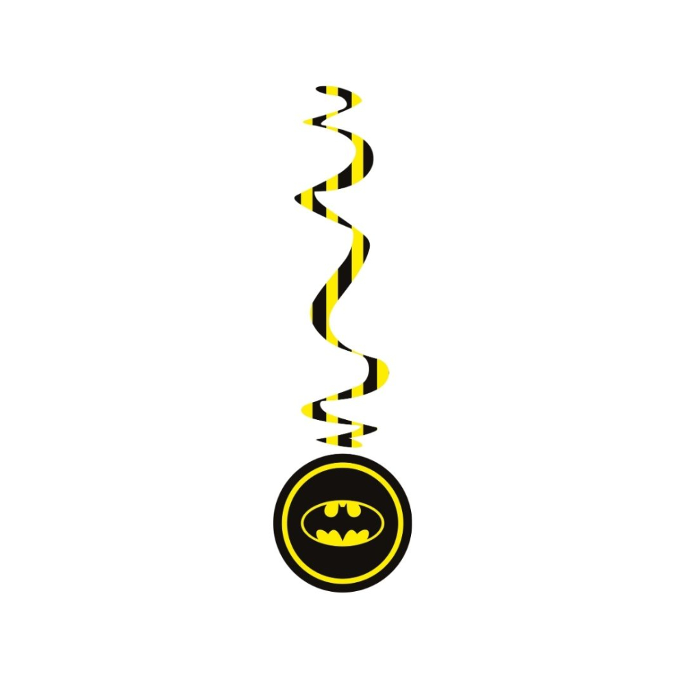 ESPIRAL TEMATICO X3 BATMAN ESCUDO 