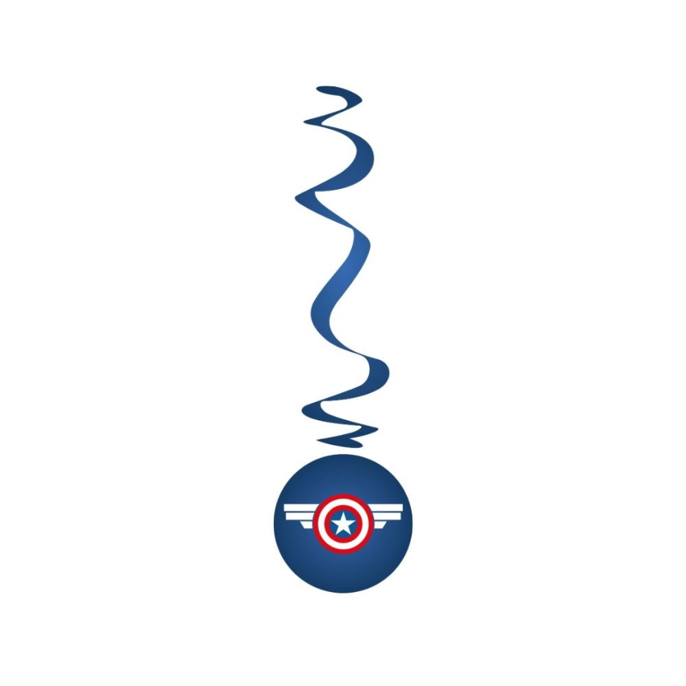 ESPIRAL TEMATICO X3 CAPITAN ESCUDO 