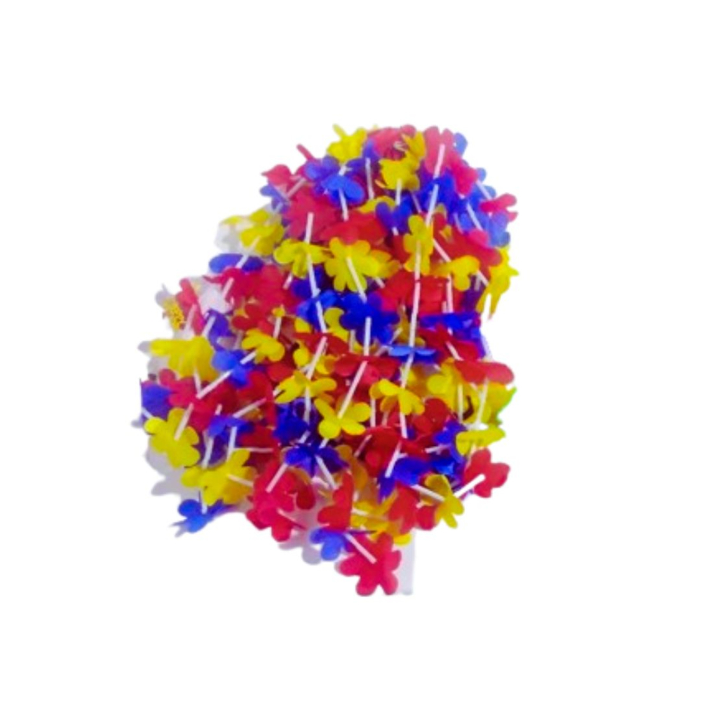 COLLAR TELA X12  AMARILLO - AZUL - ROJO