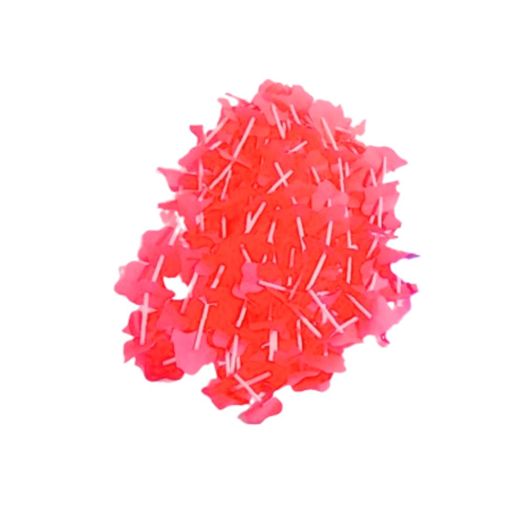 COLLAR TELA X12  FUCSIA NEON