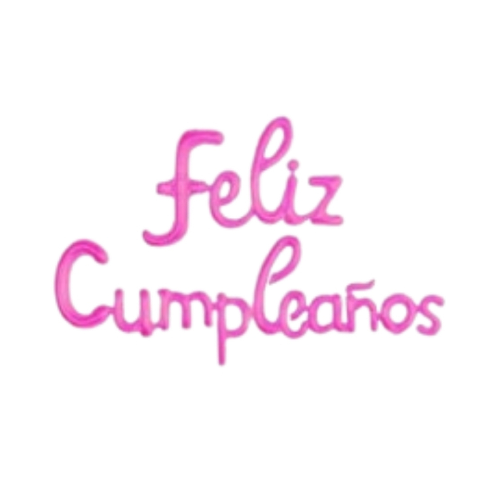 LETRERO CURSIVO F-C  ROSADO