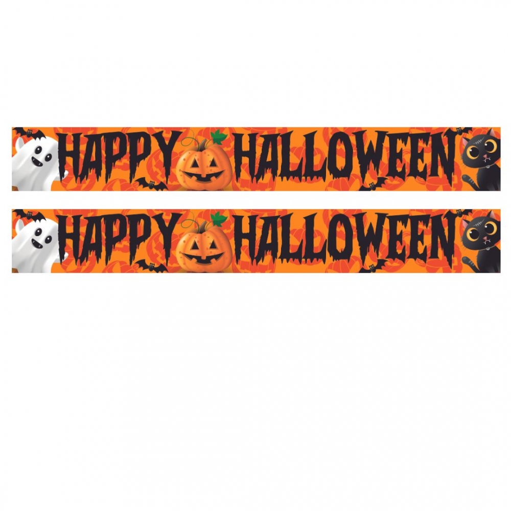 BANNER HAPPY HALLOWEEN   