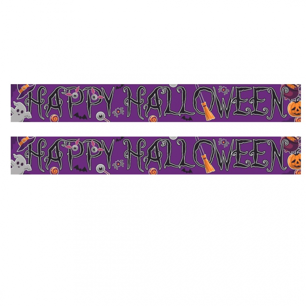 BANNER HAPPY HALLOWEEN   