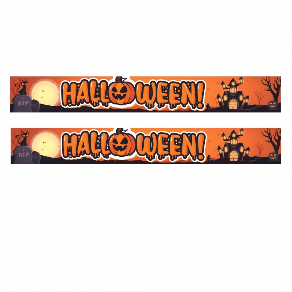 BANNER HAPPY HALLOWEEN   